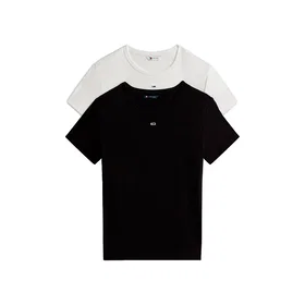Tommy Jeans Dw0dw21430 Kortärmad T-shirt (Dam)