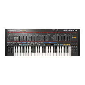 Roland Juno-106 Synthesiser Audio Production Software