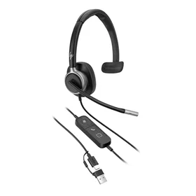 Poly Mission 610 monaurala USB med sladd hörlurar C01C9AA