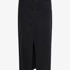 Pieces Jessie HW Denim Maxikjol
