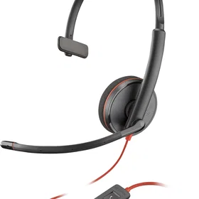 HP Poly Blackwire C3210 USB-C Hörlurar 77R26A6
