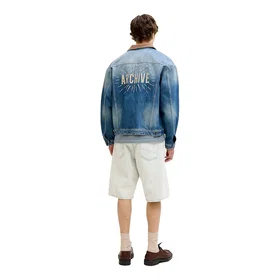 Jack & Jones Alex Original Sq Denim Shorts (Herr)