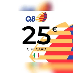 Q8 Gift Card 25 EUR Key - ITALY