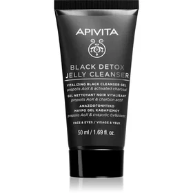 Apivita Black Detox Jelly Cleanser Puhdistusgeeli 50ml