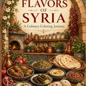 Flavors of Syria Färgläggningsbok