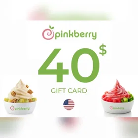 Pinkberry Gavekort 40 USD