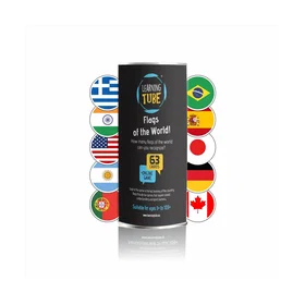 K Learning Tubes Flags Of The World LT-008