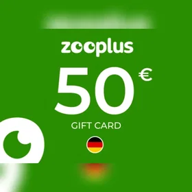 zooplus Carte Cadeau 50 EUR