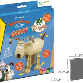 Paper Line Wallace & Gromit Cardboard Craft Kit