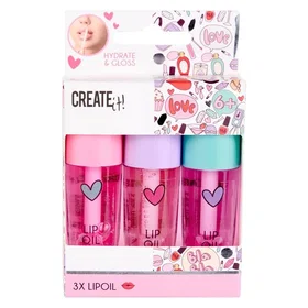 Create it! Lip Oil Hantverksset 84577 (3styck)