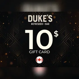 Duke's Refresher + Bar Gift Card 10 CAD