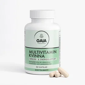 Gaia Multivitamin Immun Stöd 60 Kapslar