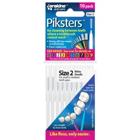 Piksters Interdental Brush Size 2 White