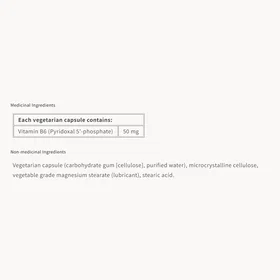 Natural Factors BioCoenzymated Pyridoxal 5'-Phosphate