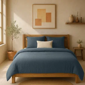 Baton Rouge Housse de Couette Coton Lavé 220x240cm