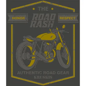 Kruskis Road Rash Kortärmad T-shirt (Herr)