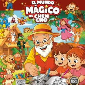 Editora El Mundo Mágico de Chencho Färgläggningsbok