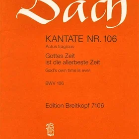 Breitkopf BWV 106