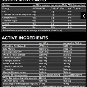 Nanosupps Pre Workout 60ml
