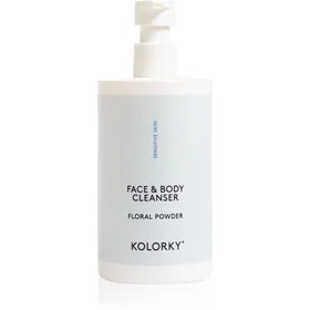 Kolorky Floral Powder Ansikts- och Kroppstvätt Mild Gel 390ml