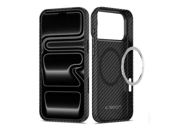 Tech-Protect Ion Carbon MagSafe Case for iPhone 18 Pro/17 Pro