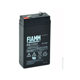FIAMM FG10381 6V 3.8Ah