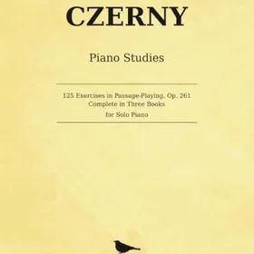 Czerny Piano Studies 125 Exercises in Passage-Playing, Op. 261: Komplett i tre böcker för solopiano