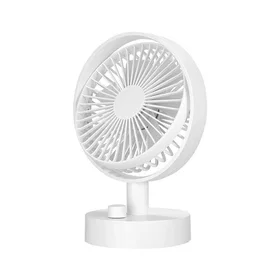 NESTLUNE USB Rechargeable Oscillating Desk Fan