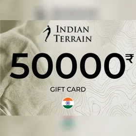 Indian Terrain Gift Card 50000 INR