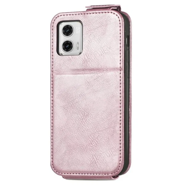 CaseOnline Vertical Flip Phone Case with Zipper for Motorola Moto G73