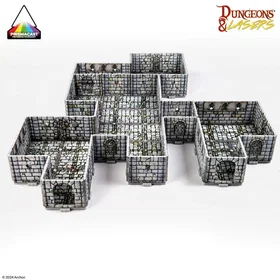 Archon Dungeons & Lasers PrismaCast Pre-Painted Terrain Fantasy Dungeon