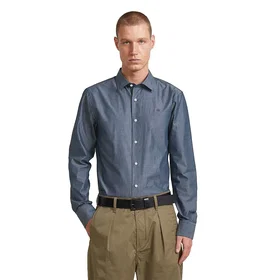 G-star The Hendrik Slim Fit Långärmad Skjorta (Herr)