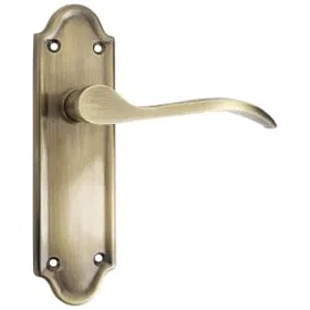 Kennington Lever Latch Door Handle Antique Brass