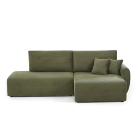 Gaucet Canapé d'angle ouvert convertible (4 places)
