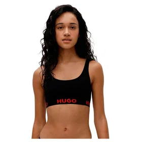 Hugo Sporty Logo Bralette Bra
