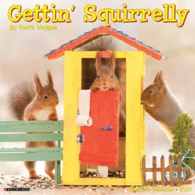 Humorous Getting' Squirrelly Veggkalender 2027