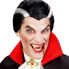 Widmann 6344D Dracula Costume Wig
