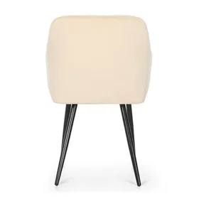 AKORD Luxano Polstret Spisepladsstol Multicolor 2-Pack