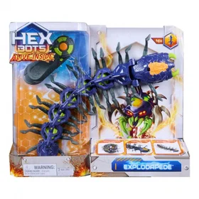 HEX BOTS Explodapede Kaukaloitettu Robotti Matelija Robottilelut 68192 / 6076554
