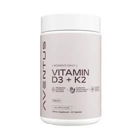 Aventus Vitamin D3 + K2 30 Kapslar