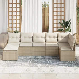 vidaXL Sofa Set with Cushion 7 Pieces 3346471
