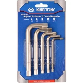 King Tony 20505PR01 Nyckelsats M5-M12 5pcs