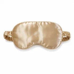 Sun & Sia Satin Champagne Or Masque de nuit