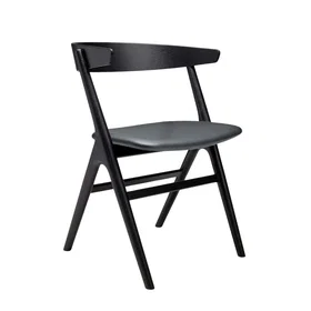 Sibast Furniture No 9 Spisebordstol Eik Svart