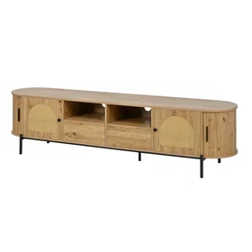 Urban TV Stand 2 Portes Coulissantes