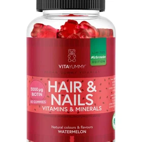 VitaYummy Hår & Naglar 60 Gummier