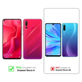 Cadorabo Lommebokfodral med Magnetisk Stängning Ställfunktion och Kortfack för Huawei Nova 4