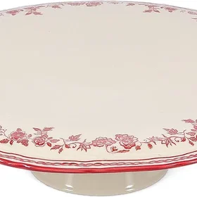 SP Cyril Kagefad Porcelæn Rød Ø32.5 cm