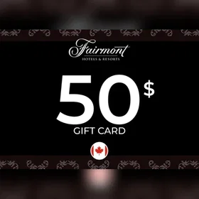 Fairmont Gavekort 50 CAD Key - CANADA