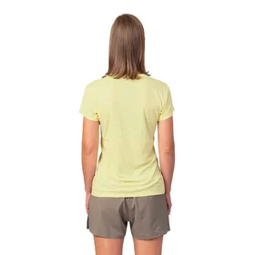 HANNAH Kortärmad T-shirt Gul (Dam)
